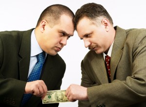 Business rivals entered into negotiations.